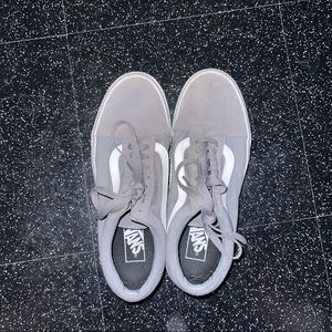 Grey vans